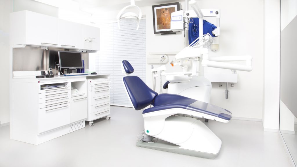 Behandelkamer bij tandarts groepspraktijk Benedenti